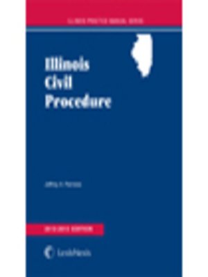 cover image of Illinois Civil Procedure